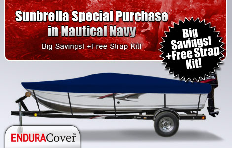 Sunbrella Special Purchase in Nautical Navy
