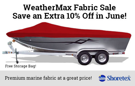 Save 10% Off WeatherMax Fabric!
