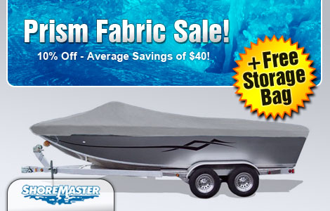 10% Off Prism Boat Covers!