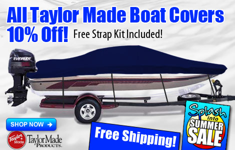 Save 10% on All Taylor Made Boat Covers