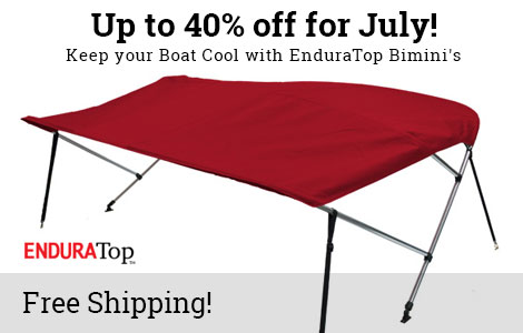 Keep your Boat Cool with EnduraTop Biminis