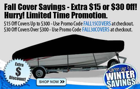 Fall Cover Savings - Extra $15 or $30 Off!