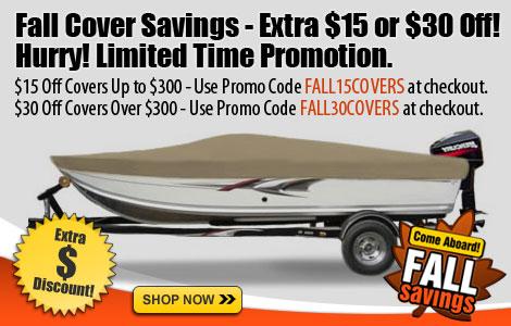 Fall Cover Savings - Extra $15 or $30 Off!