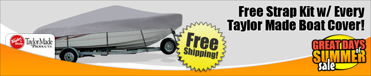 Free Strap Kit w/ Boat Cover Purchase!