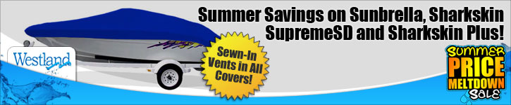 Summer Sale - 15% Off Sunbrella, Sharkskin SupremeSD and Sharkskin Plus!