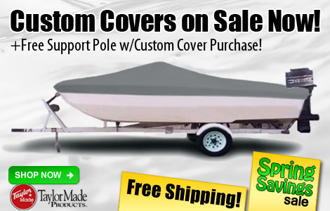 Custom Covers on Sale! + Free Support Pole w/Custom Cover Purchase!
