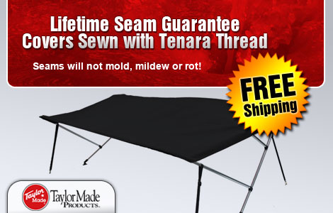 Seams will not mold, mildew or rot!