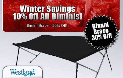Winter Savings - 10% Off All Biminis!
