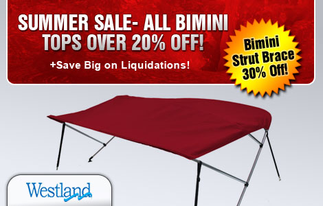 All Bimini Tops Over 20% Off!