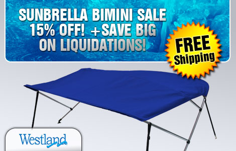 15% Off Sunbrella Bimini Tops!